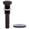 Novatto ARGENTO Glass Vessel Bathroom Sink Set, Oil Rubbed Bronze NSFC-7032001ORB - alternate 5